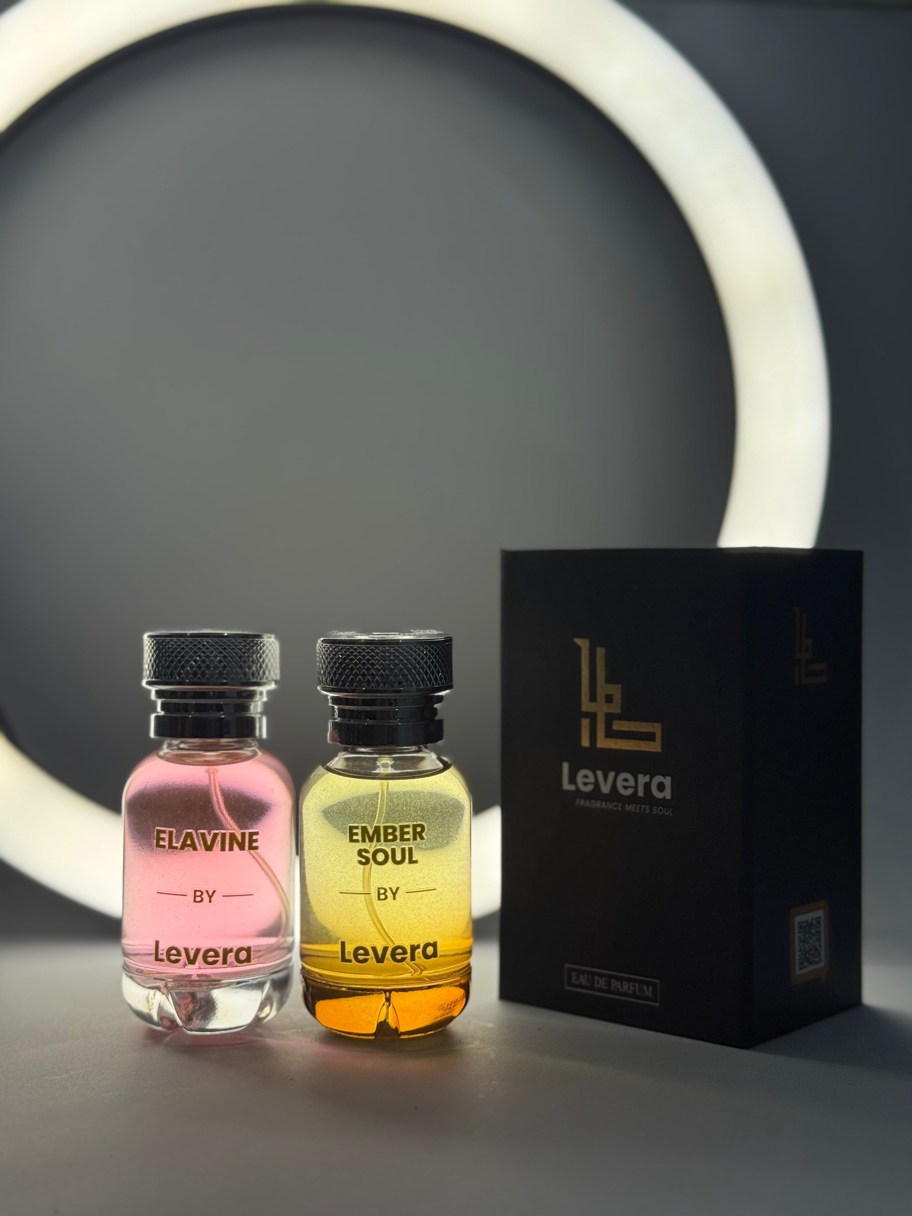 "Levera Signature Pair – Elavine & Ember Soul | 2 Perfumes, 1 Exclusive Deal"